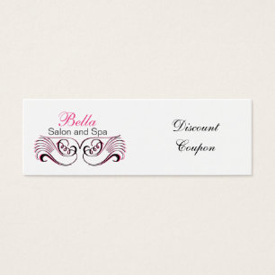 coupon de réduction Chic rose, noir et blanc