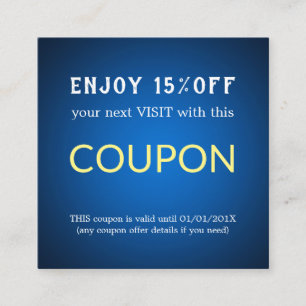 Coupon moderne simple Salon à rabais