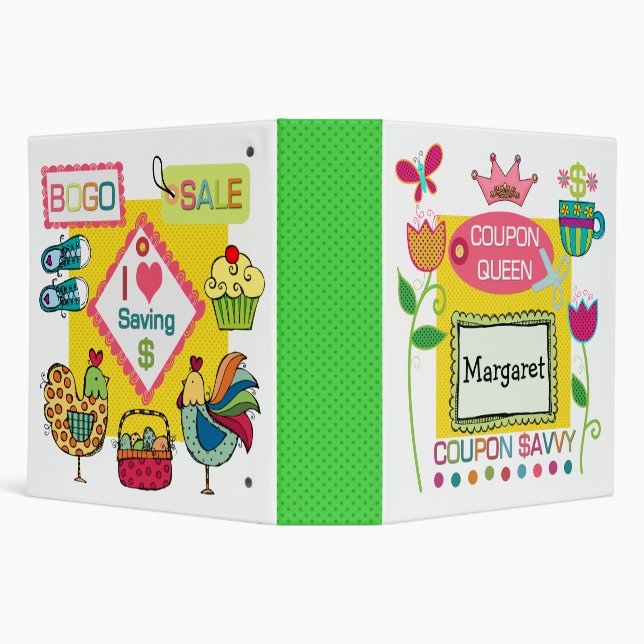 Coupon Queen - SRF Binder (Background)