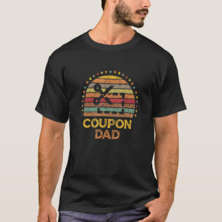 Couponing Dad Coupon Clipper Money Saver Father s T-Shirt