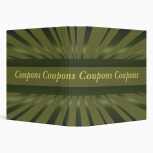 Coupons Binder