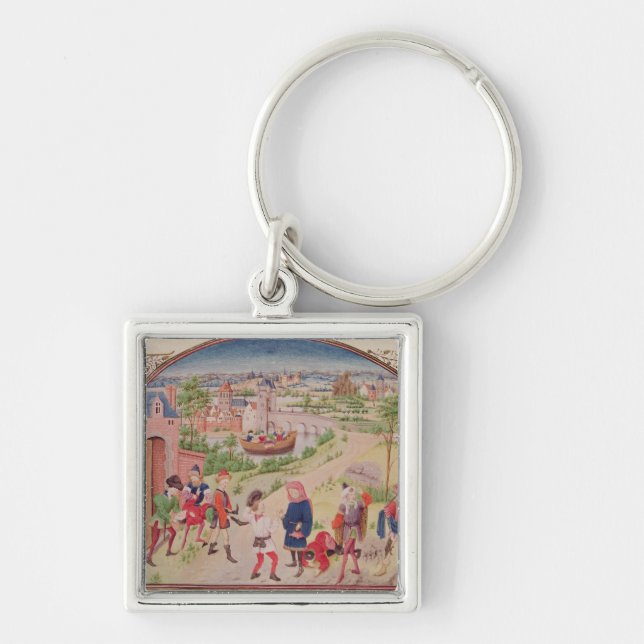 Courage and Cowardice Keychain (Front)