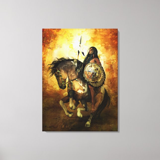 Courage Canvas Print (Front)