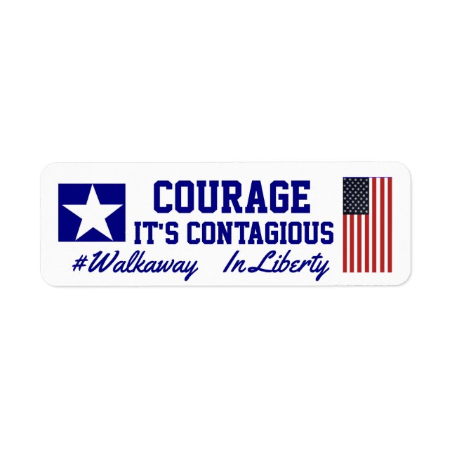 Courage C'est contagieux (Devant)