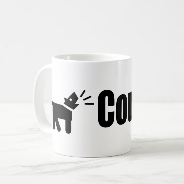 Courage Coffee Mug (Front Left)