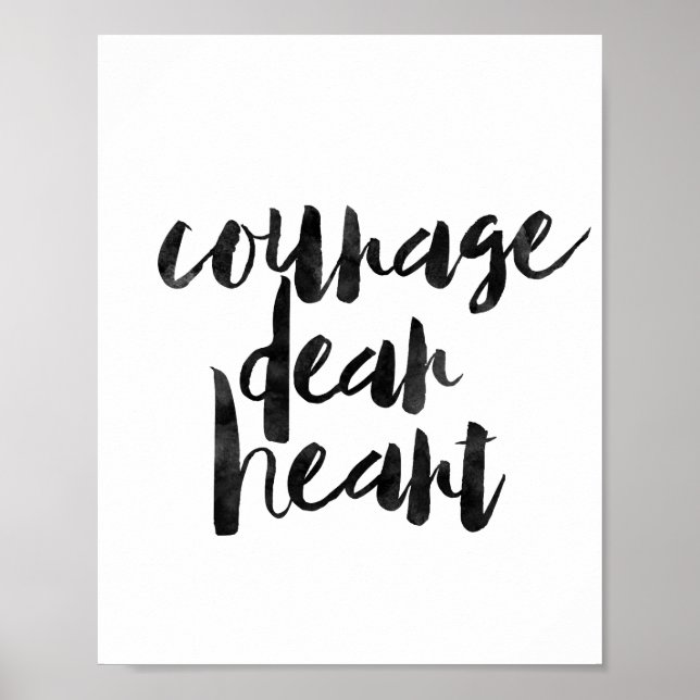 Courage Dear Heart Poster (Front)