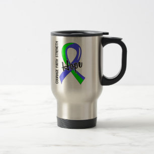 Courage Faith Hope 5 EDS Travel Mug