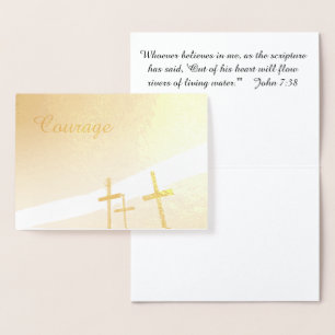 Courage Foil Card