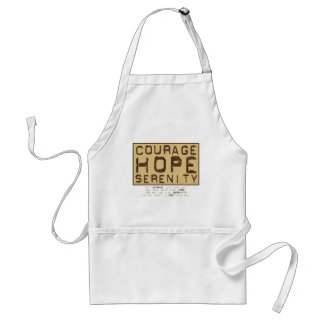 Courage Hope Serenity (1) Standard Apron