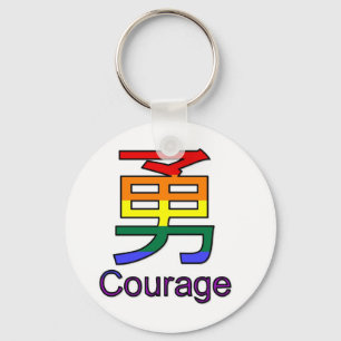 Courage Keychain