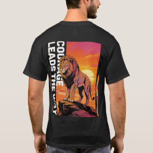 Courage Leads the Way Lion Shirt – Rule Your Path 