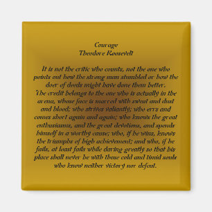 Courage magnet