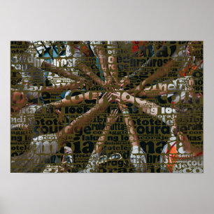 Courage Maia Moed Corejo Coraggio & Custom Photo Poster