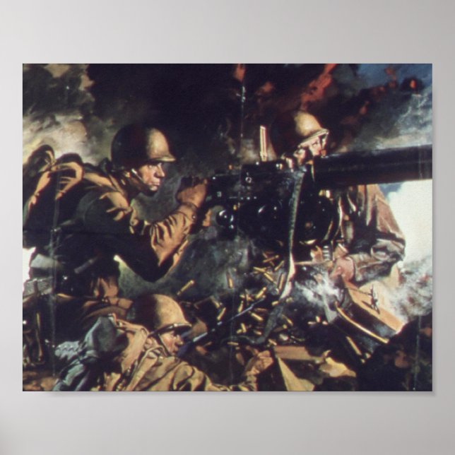 Courage on Battlefield Poster (Front)