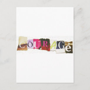 Courage Postcard