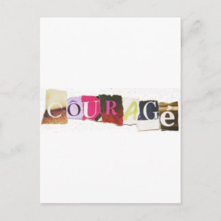 Courage Postcard