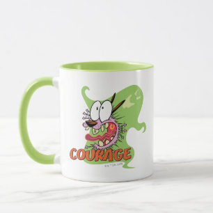 Courage the Cowardly Dog   Ghost Graphic Mug
