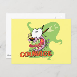 Courage the Cowardly Dog   Ghost Graphic Postcard