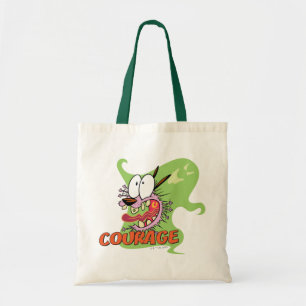 Courage the Cowardly Dog   Ghost Graphic Tote Bag