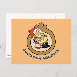 Courage the Cowardly Dog   Good Dog Courage Postcard