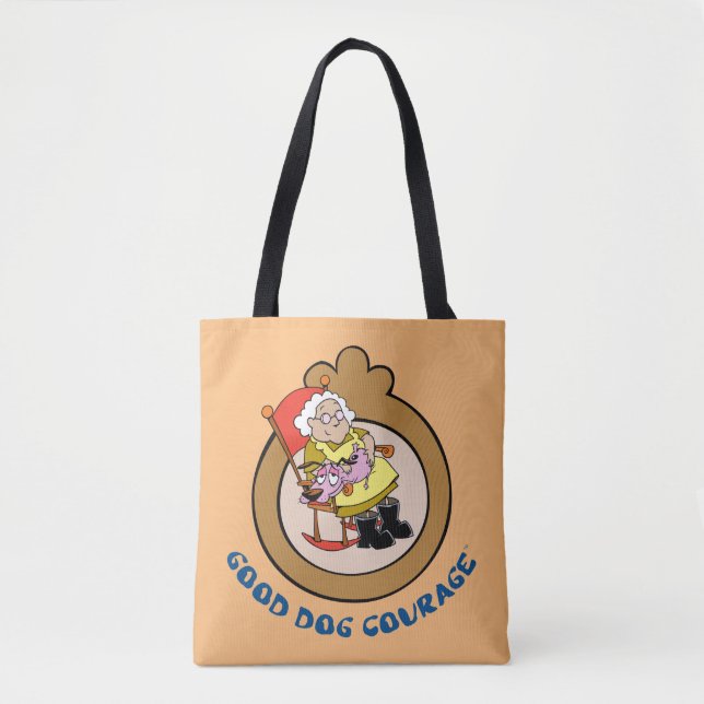 Courage the Cowardly Dog | Good Dog Courage Tote Bag (Front)