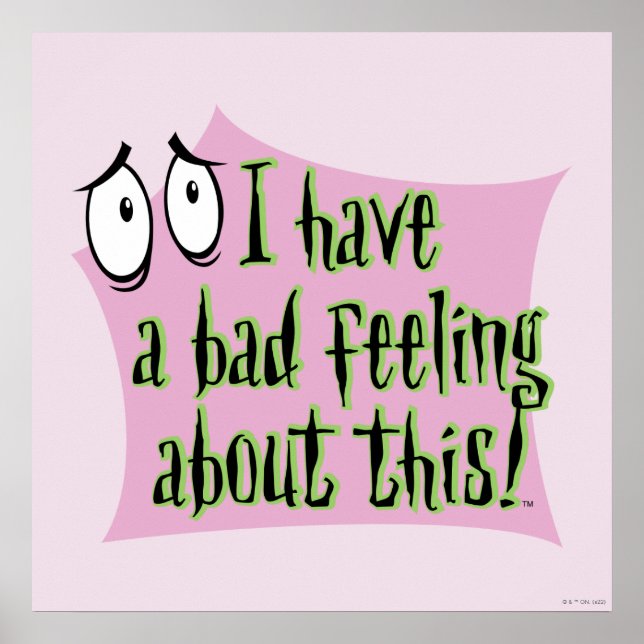 Courage the Cowardly Dog | I Have a Bad Feeling… Poster (Front)