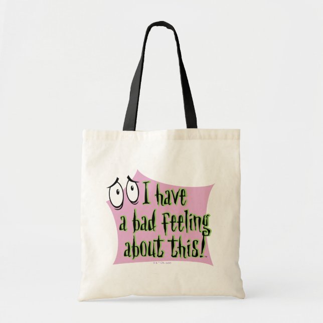 Courage the Cowardly Dog | I Have a Bad Feeling… Tote Bag (Front)