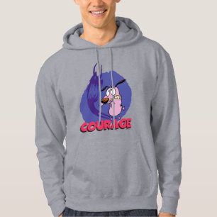 Courage the Cowardly Dog   Shadow Graphic Hoodie