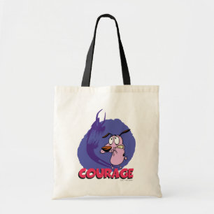 Courage the Cowardly Dog Shadow Graphic Tote Bag