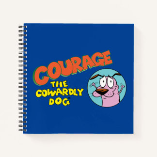 Courage the Cowardly Dog | Show Logo Notebook