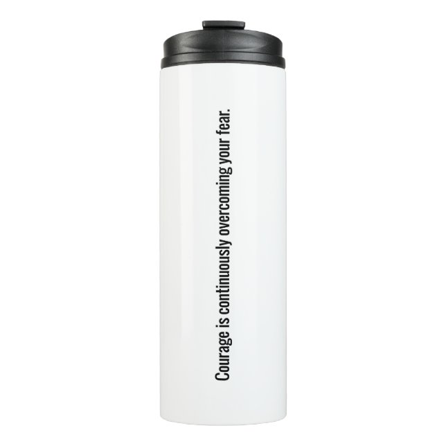 Courage Thermal Tumbler (Front)