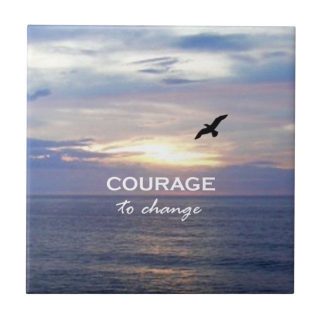 Courage to Change Tile (Front)