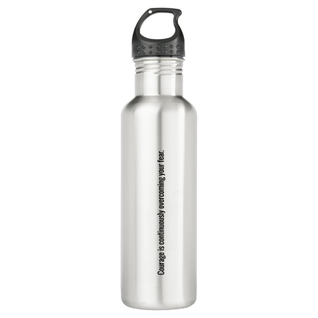 Courage Water Bottle (Front)