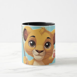 Courageous Little Dog with a Bandage Mug