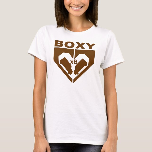 Courageux peu de T-shirt de grille-pain (Devant)