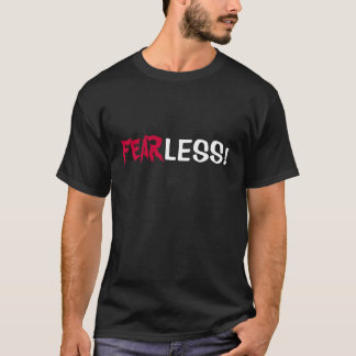 COURAGEUX ! T-shirt avec d'écriture sainte de vers