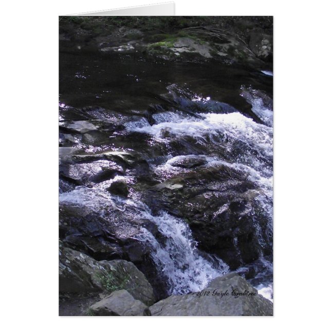 Courant de montagne de crique de Cades (Devant)