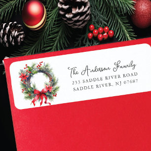 Courbe de fleurs rouge Poinsettia