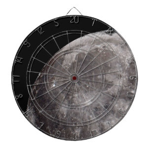 Courbe de la Lune Astronomie Cible de flechettes d