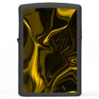 Courbes jaune ou or en image brune