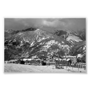 Courchevel Moriond 1650 3 Valleys French Alps Photo Print
