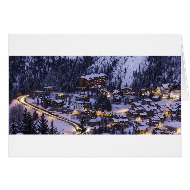 Courchevel Mountain Snow (Front Horizontal)