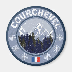 Courchevel Station de ski Magnet
