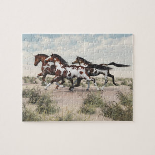 Courez comme le vent - Galoping Horses Puzzle