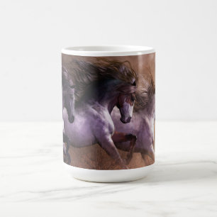 Courez dans la tasse de liberté