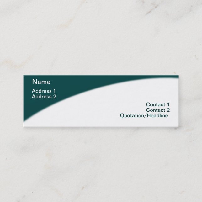 Courier Business Card (Front)