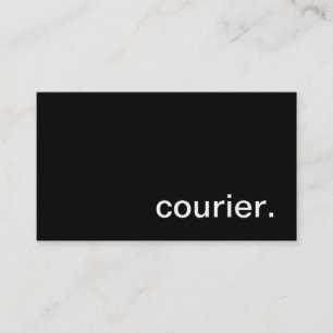 Courier Business Card