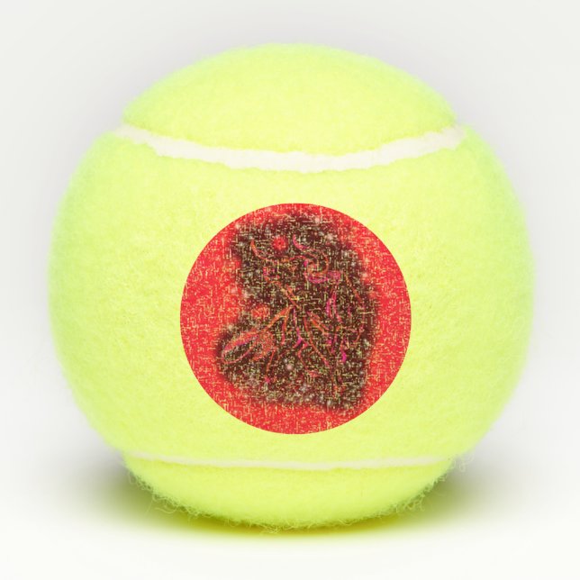 Courir des balles de tennis Red Bull (Dos)