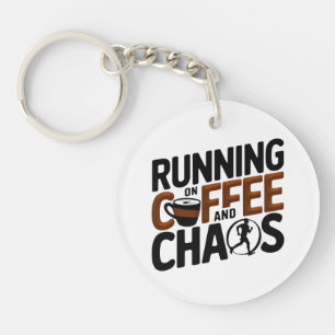 Courir sur le café et le chaos