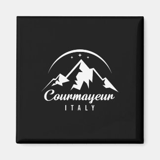 Courmayeur Italy Ski Resort Skiing Snowboarding So Magnet
